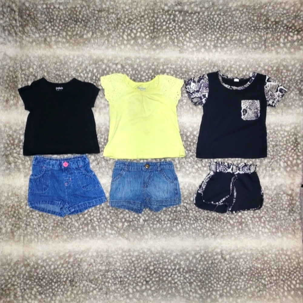 3 Tees & shorts